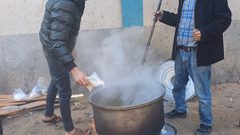 نادي خدمات دير البلح  يدعم الأهالي والأطفال في ظل الحرب