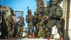 الاحتلال يستهدف طلبة مدرسة جالود جنوب نابلس