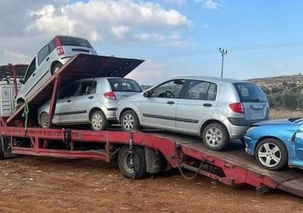 الاحتلال يستولي على 10 مركبات ويقتحم 15 منزلاً في اللبن الشرقية