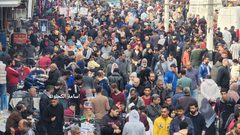 جولة في مخيم النصيرات وسوق المخيم