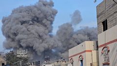 مشاهد من الغارات العنيفة المتواصلة التي تستهدف منطقة جباليا البلد شمال القطاع