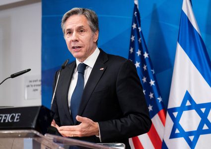 بلنكن: نعمل على التوصل إلى هدنة إنسانية في قطاع غزة على غرار الهدنة السابقة