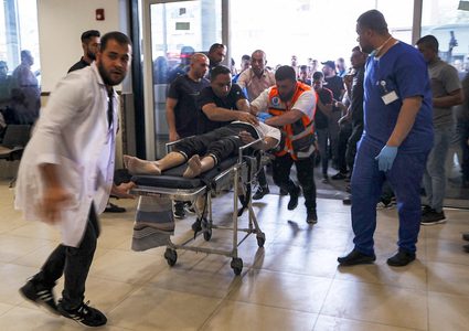 ٥ اصابات على اثر اقتحام قوات الإحتلال لرام الله