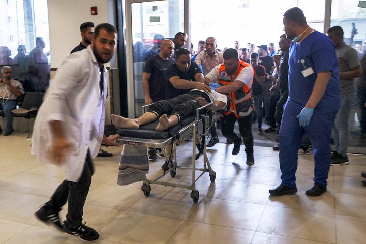 ٥ اصابات على اثر اقتحام قوات الإحتلال لرام الله