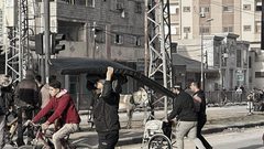 مشاهد من هجرة أهالي مخيم البريج شرق المنطقة الوسطى لقطاع غزة، بعد مطالبة الاحتلال إخلاء منازل المخيم وعدد من المناطق