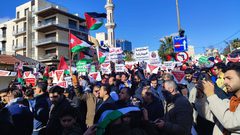 آلاف الأردنيين يشاركون في مسيرات حاشدة رفضا لاستمرار العدوان على الشعب الفلسطيني