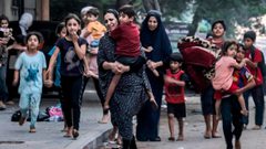 الأمراض المعدية تنتشر بصفوف النازحين في غزة