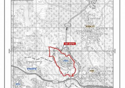 الاحتلال يصدر قرارًا بوضع اليد على أراضِ لأغراض عسكرية شمال سلفيت