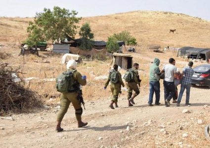 مستوطنون يهاجمون الرعاة في خلة مكحول وشرطة الاحتلال تعتقل طفلين