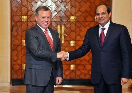 ملك الاردن يغادر إلى القاهرة لبحث تطورات الأوضاع في غزة