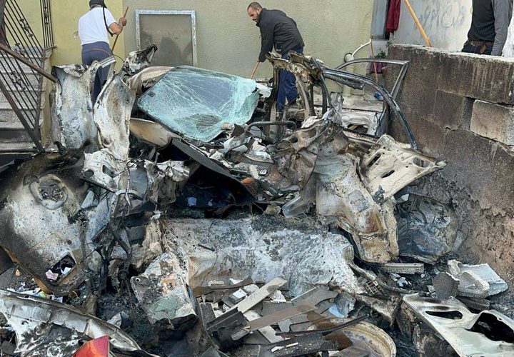 دمار واسع في مخيم نور شمس بعد اقتحامه من قبل جيش الاحتلال لعدة ساعات استشهد خلالها 6 شبان بعد قصفهم من قبل الطيَران المسيَر.