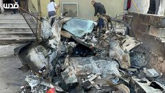 دمار واسع في مخيم نور شمس بعد اقتحامه من قبل جيش الاحتلال لعدة ساعات استشهد خلالها 6 شبان بعد قصفهم من قبل الطيَران المسيَر.