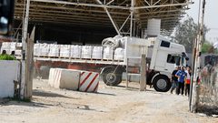 "أونروا": قافلة مساعدات لغزة تعرضت لإطلاق نار من قوات الاحتلال