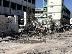 أثار الدمار الكبير الذي خلّفه عدوان الإحتلال المتواصل على جباليا شمال القطاع