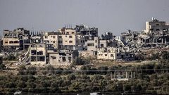 دمار كبير خلفه جيش الاحتلال في حي الشجاعية شمال شرق غزة