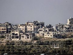 دمار كبير خلفه جيش الاحتلال في حي الشجاعية شمال شرق غزة