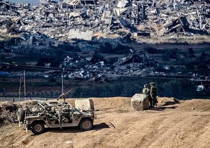 دمار كبير خلفه جيش الاحتلال في حي الشجاعية شمال شرق غزة