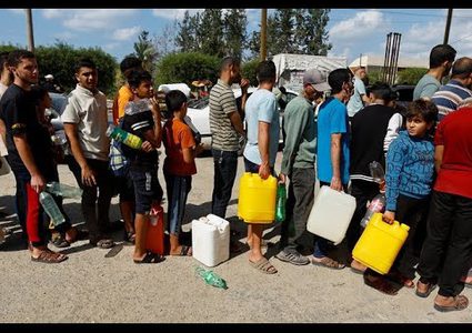 سلطة المياه: إصلاح الخط الرئيسي المزود من وصلة مياه بني سهيلا