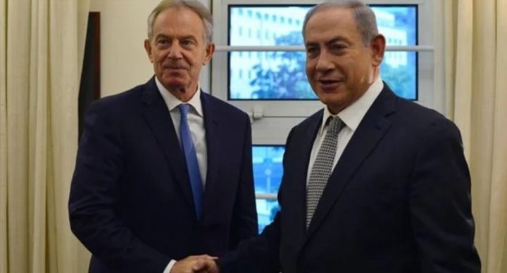 توني بلير: لم يتم نقاش تهجير الفلسطينيين ولن يفكر بذلك