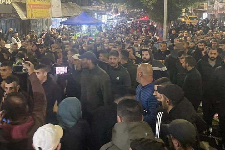 تظاهرة في جنين تنديدا بعدوان الاحتلال المتواصل على شعبنا
