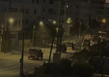 الاحتلال يقتحم مدينة طولكرم ومخيم نور شمس