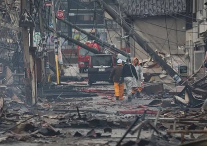 ارتفاع حصيلة زلزال اليابان إلى 62 قتيلاً على الأقل