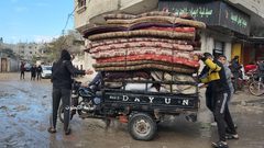 اخلاء سكان بعض المناطق من شمال النصيرات بعد تهديدات الاحتلال لهم