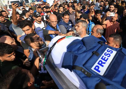 نقابة الصحفيين في تقريرها السنوي: 102 شهيد من الصحفيين خلال عام 2023