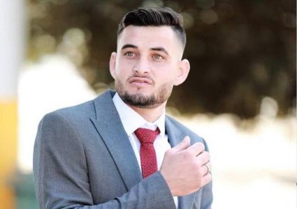 استشهاد الشاب اسيد جواد بني عودة متأثراً بإصابته برصاص الاحتلال في طمون