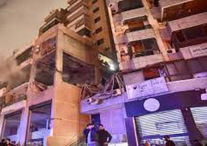 لبنان يتقدم بشكوى إلى مجلس الأمن عقب اعتداء اسرائيل في الضاحية الجنوبية