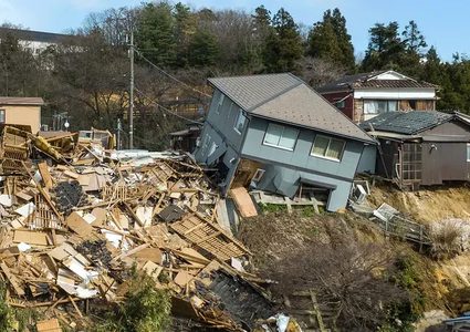 ارتفاع حصيلة زلزال اليابان إلى 92 قتيلاً و242 مفقوداً