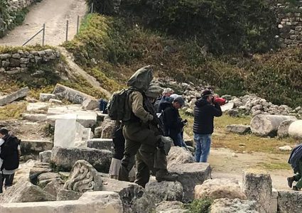 إصابة مواطن برصاص الاحتلال خلال اقتحام سبسطية