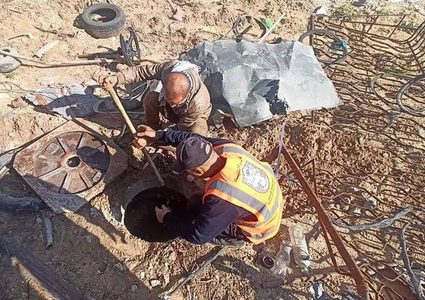 غزة: إزالة الركام والكشف عن محابس المياه في مناطق متفرقة من المدينة