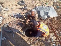 غزة: إزالة الركام والكشف عن محابس المياه في مناطق متفرقة من المدينة