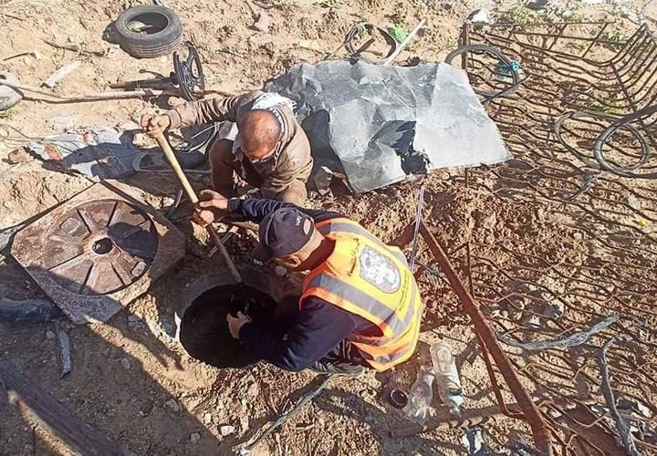 غزة: إزالة الركام والكشف عن محابس المياه في مناطق متفرقة من المدينة