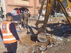 غزة: إزالة الركام والكشف عن محابس المياه في مناطق متفرقة من المدينة
