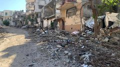 دمار واسع إثر قصف الاحتلال المتواصل على الأحياء والمناطق المختلفة شرق مدينة غزة