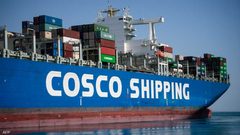 كوسكو الصينية توقف الشحن الى إسرائيل