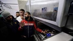 من وداع الشهداء الستة الذين ارتقوا بعد قصفهم من قبل الاحتلال في جنين