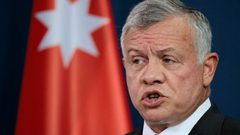 العاهل الأردني: نرفض التهجير القسري للفلسطينيين في الضفة وغزة