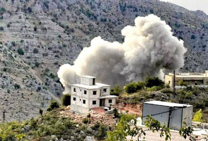 الاحتلال يشن غارات على بلدات جنوب لبنان