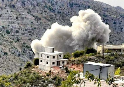 الاحتلال يشن غارات على بلدات جنوب لبنان