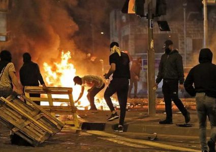 إصابات بالاختناق خلال مواجهات مع الاحتلال في قصرة جنوب نابلس