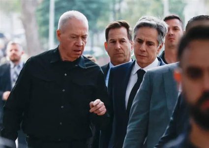 وزير جيش الاحتلال يدعو أمريكا لزيادة الضغط على إيران