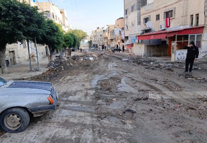 آثار الدمار الذي خلفه جيش الاحتلال في مخيم نور شمس طولكرم