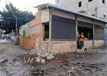 آثار الدمار الذي خلفه جيش الاحتلال في مخيم نور شمس طولكرم