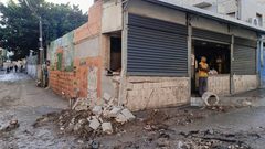 آثار الدمار الذي خلفه جيش الاحتلال في مخيم نور شمس طولكرم