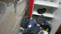 أثار الدمار في نابلس بعد انسحاب قوات الاحتلال