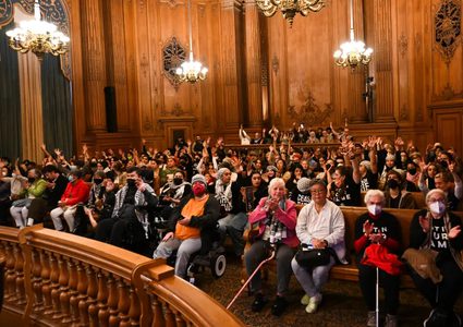 مجلس سان فرانسيسكو يقر دعوة لوقف إطلاق النار في غزة