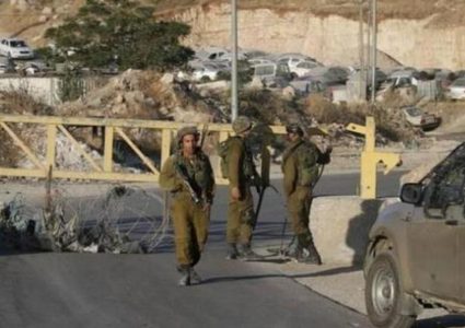 الاحتلال ينصب حاجزا عسكريا جنوب بيت لحم